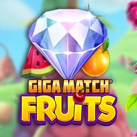 Giga Match Fruits game by RubyPlay – logo hosted on BetOnRed Casino
