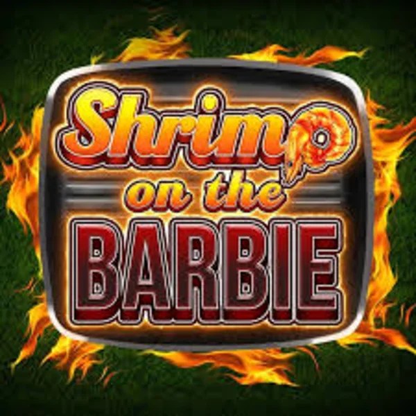 Shrimp on the Barbie slot logo by Greentube at BetOnRed Casino