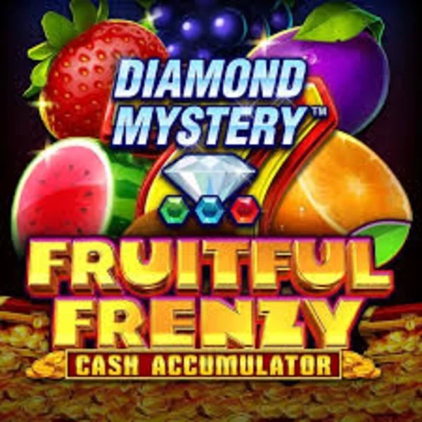 Diamond Mystery Fruitful Frenzy Cash Accumulator by Greentube, showcased at beton-redcasino.net – game logo